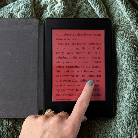 NightReader Red Light Screen Cover for Kindle (PAPERWHITE)